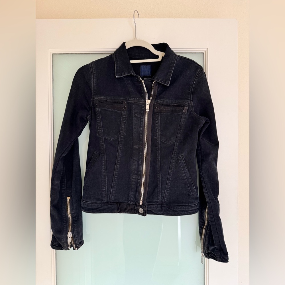 RTA Black Denim Jacket